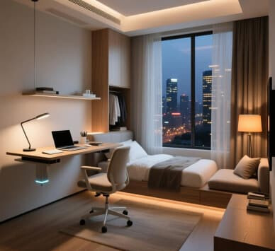 Smart Bedroom Office Ideas: Maximize Your Space for Productivity