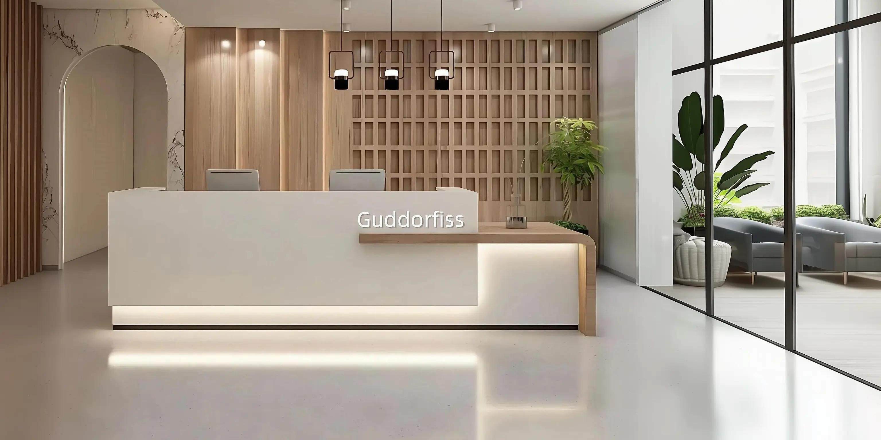 Modern Counter Cashier & Reception for Smooth Checkout